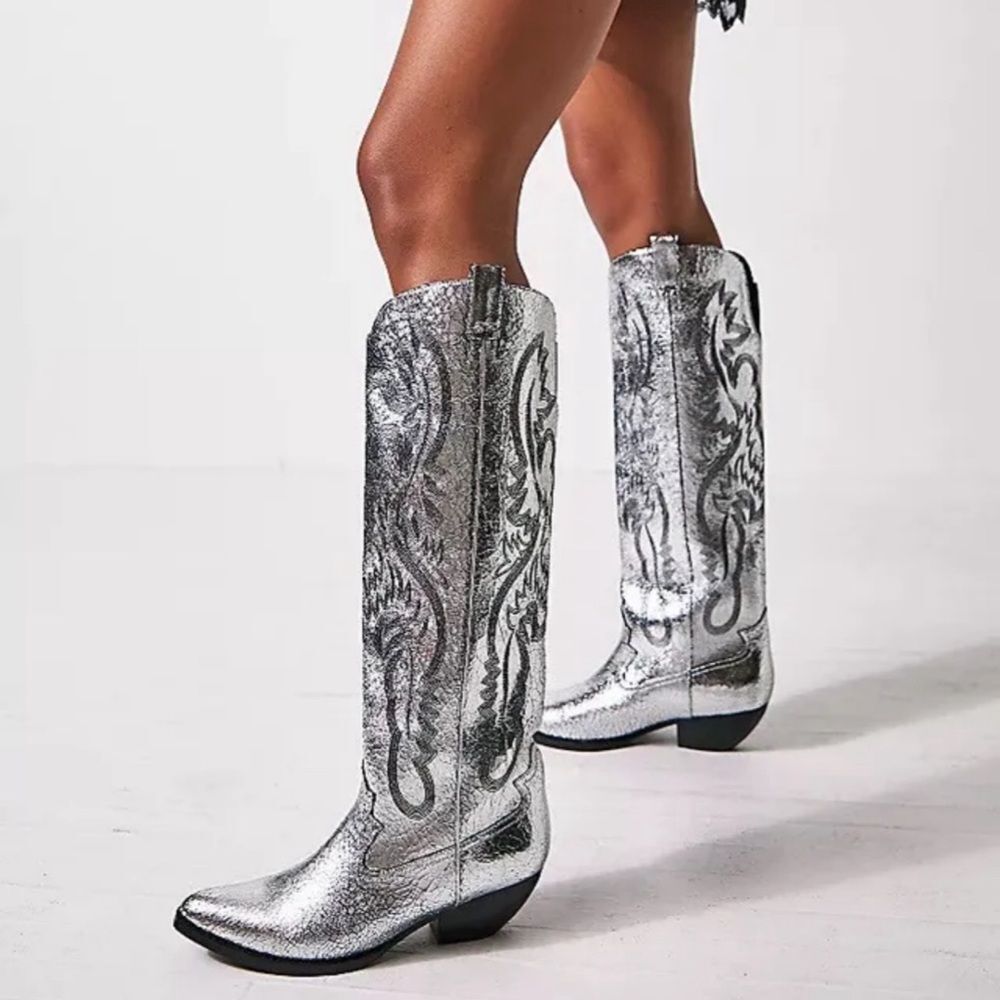 Free People X Jeffrey Campbell Finn Western Boot NEW!